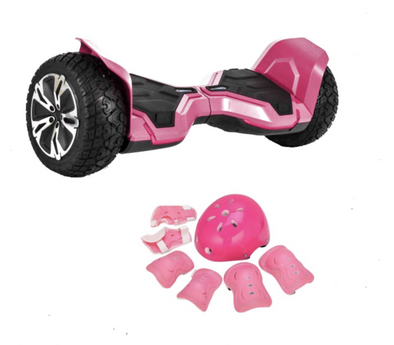 PINK G2 WARRIOR, THE STRONGEST HUMMER HOVERBOARD IN THE WORLD WITH METAL CASE, ALL TERRAIN OFF ROAD HOVERBOARD WITH APP - TheSwegWay-UK