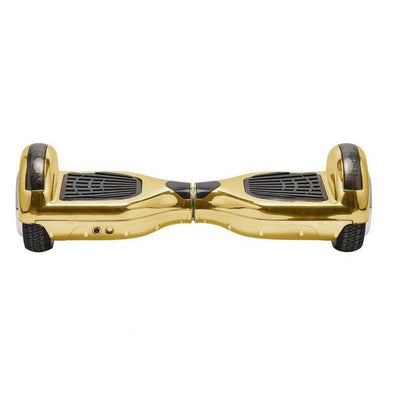 Chrome Gold Classic Segways Hoverboard 6.5 Inch for Sale with Samsung Battery, UL Certified UK Charger + Warranty - TheSwegWay-UK