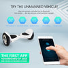 2017 Best 10 Inch Hoverboard Segway Board with Mobile App control Elements + Free Bag, UK Supported Charger and 1 Year Warranty Under UK + Fidget Spinner - TheSwegWay-UK