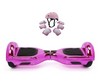 6.5 BLUETOOTH & APP ENABLED CHROME PINK HOVERBOARD - TheSwegWay-UK