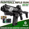 AR Bluetooth Enabled Soft Bullets Water Crystal Paintball Gun Rifle Toy - TheSwegWay-UK