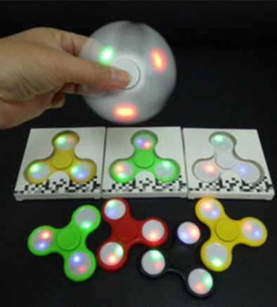Led Disco Fidget Spinner - Must Have For EDC Stress Relief ADHD - TheSwegWay-UK